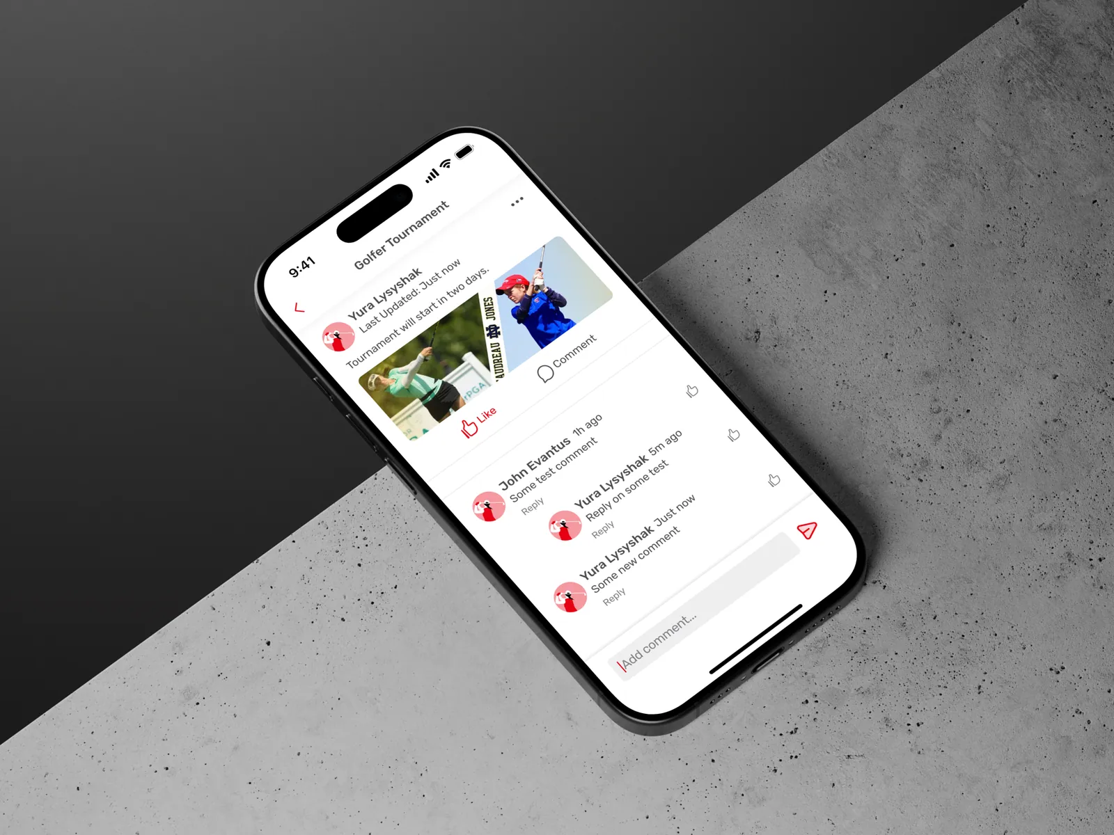 Golfer — Where Golf Tournaments Come Together screenshot 4