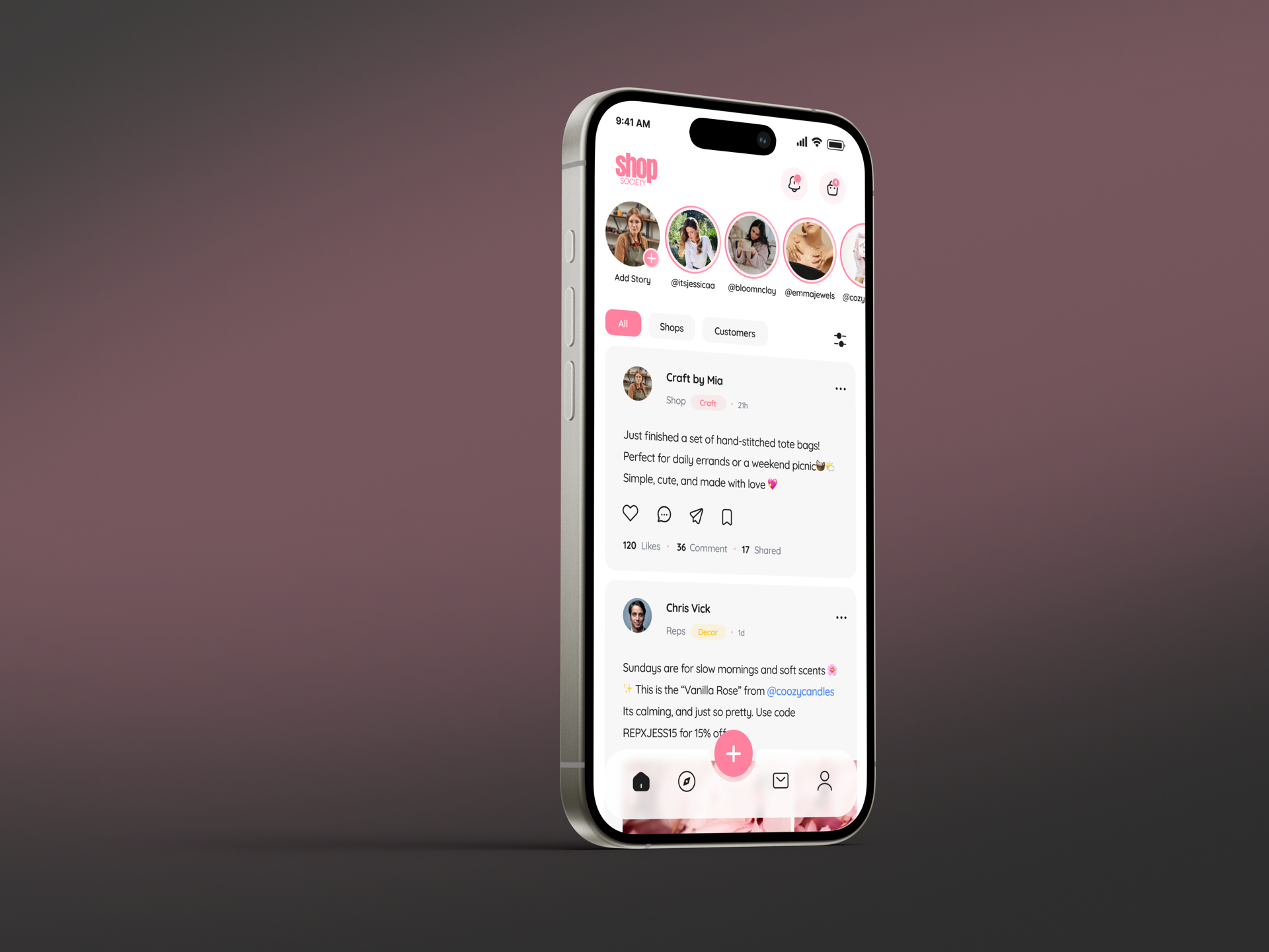 Shop Society — Where Social Meets Commerce screenshot 5