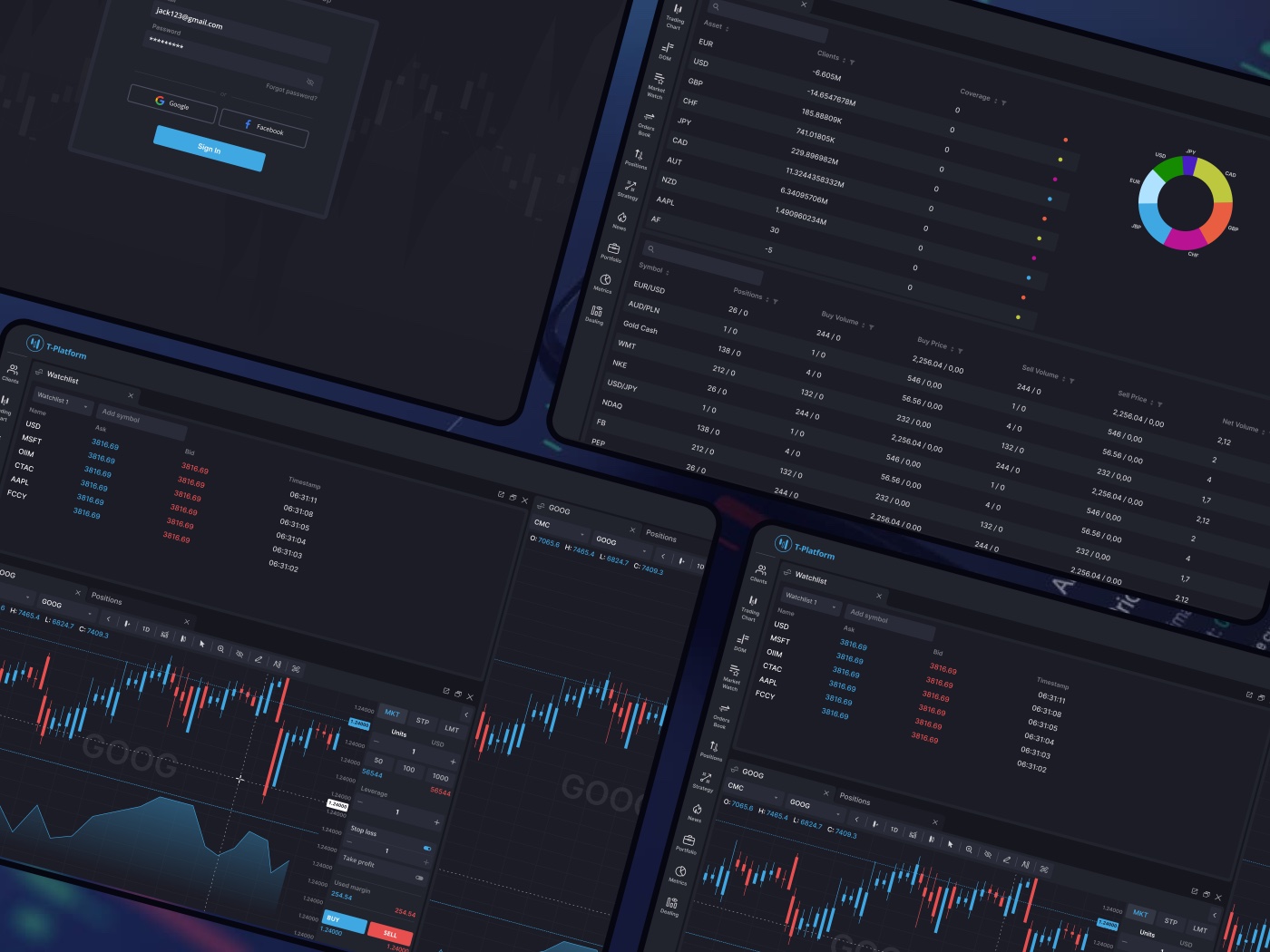 T-Platform — Unified Crypto & Stock Trading screenshot 2