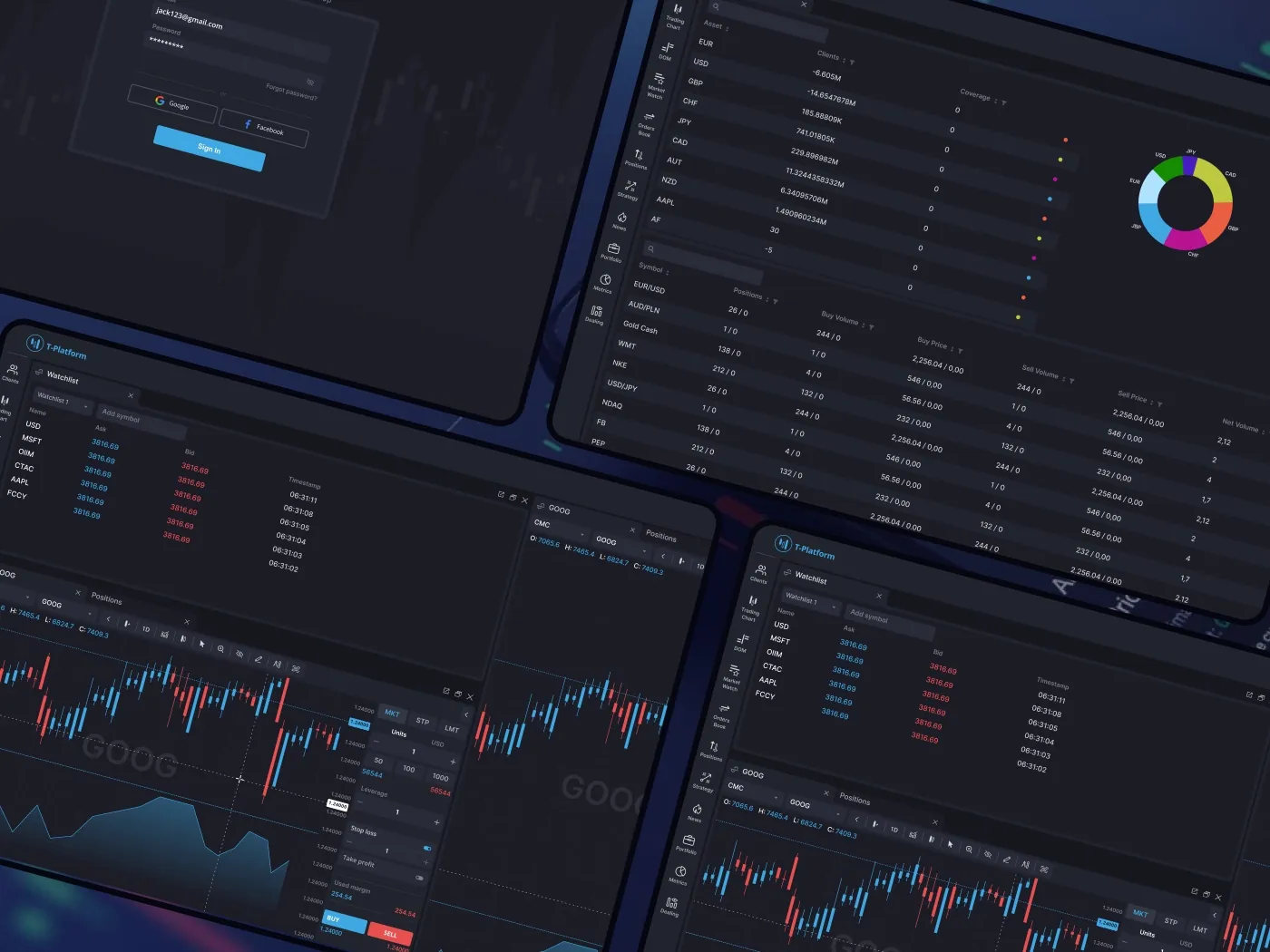 T-Platform — Unified Crypto & Stock Trading screenshot 2