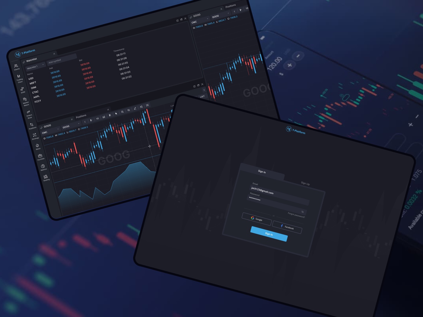 T-Platform — Unified Crypto & Stock Trading screenshot 3