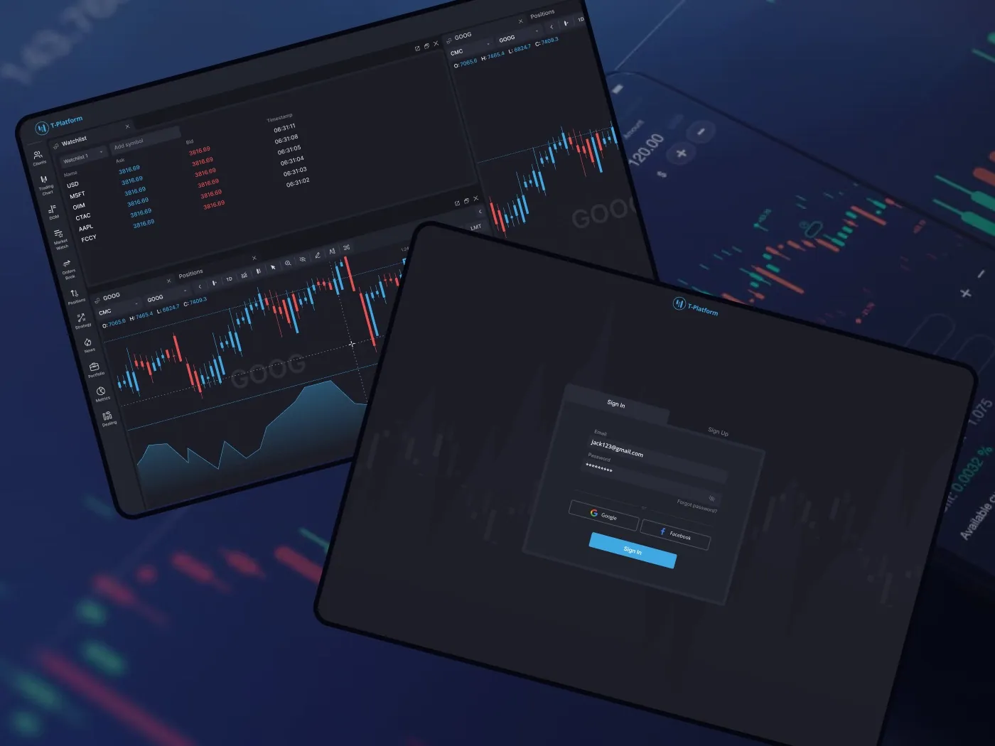 T-Platform — Unified Crypto & Stock Trading screenshot 3